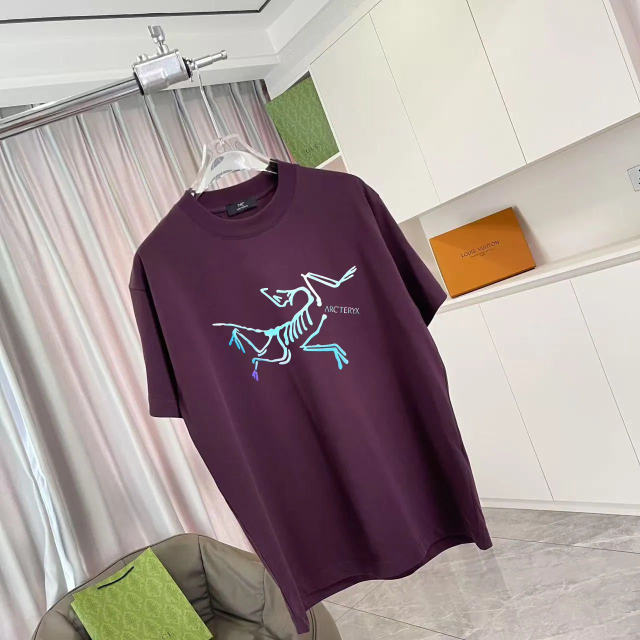 ARC'TERYX *2026 New Arrival logo t g Same Style Size：S M L XL XXL ：Black White Green Purple